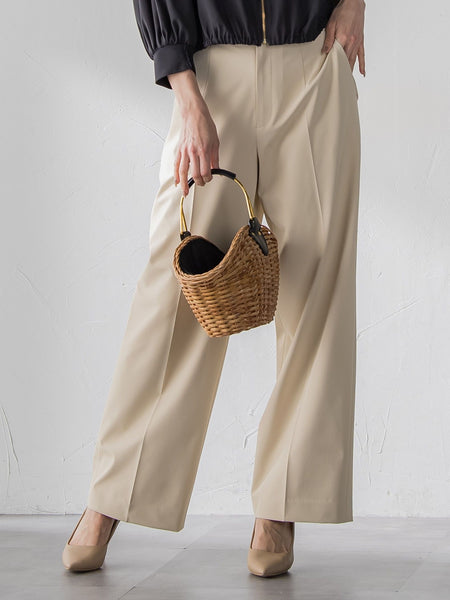 美シルエットワイドパンツ