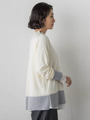 【大きいサイズ】ファインウールハイネックニット