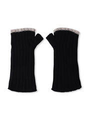 【WEB限定】【WILLIAM BRUNTON】カシミヤラインニットグローブ