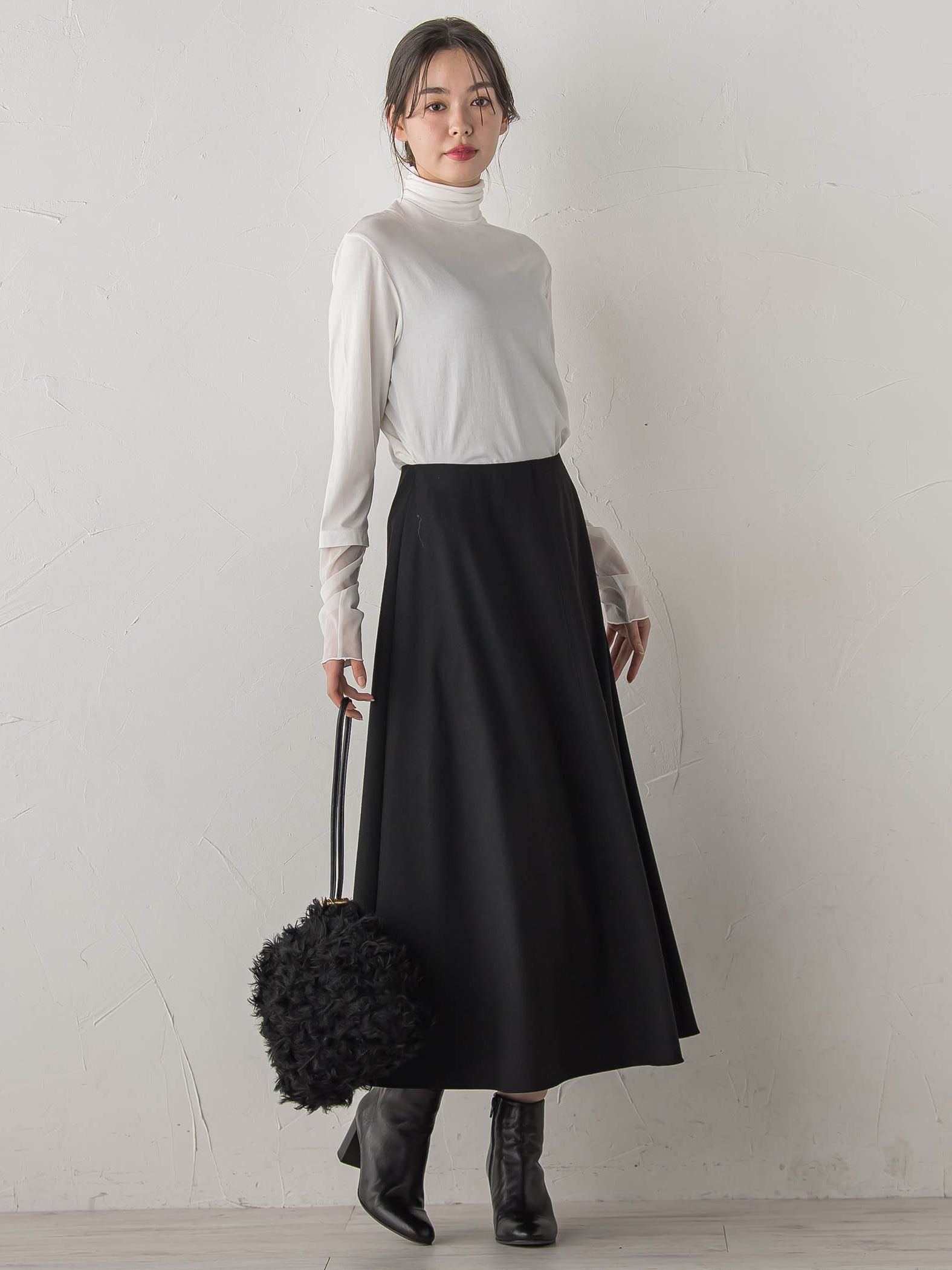 ウォッシャブルベア天竺カットソー≪洗濯機で洗える≫