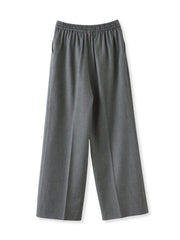 エクセレントウォーム裏起毛ワイドパンツ