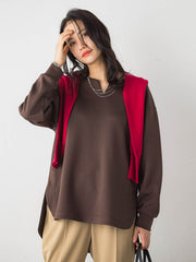 【WEB限定】ふんわリッチプルオーバー