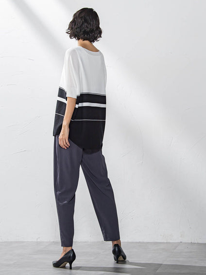 キレリテーパードパンツ≪洗濯機で洗える≫