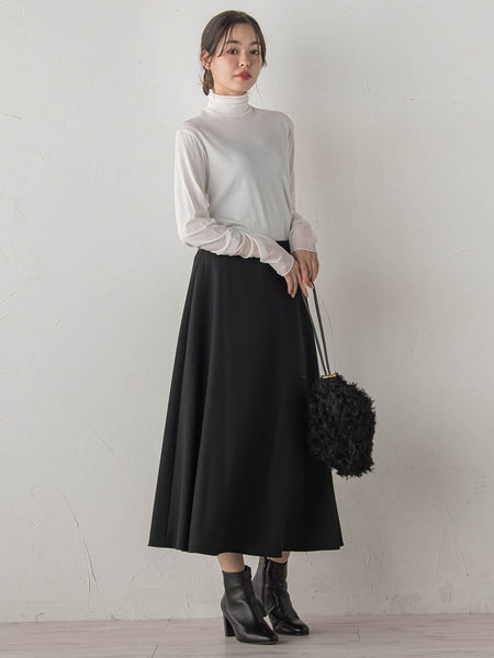 ウォッシャブルベア天竺カットソー≪洗濯機で洗える≫