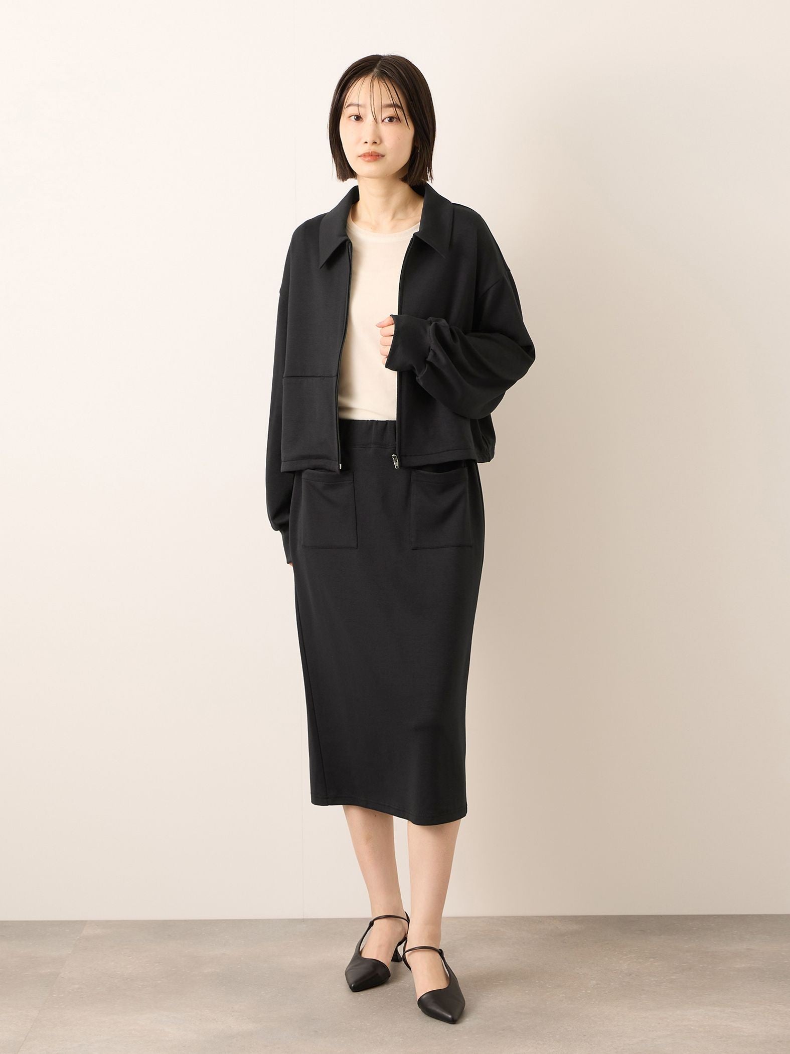 《予約販売》【ふんわり、きちんと。】ライトダンボールスカート≪手洗い可能≫