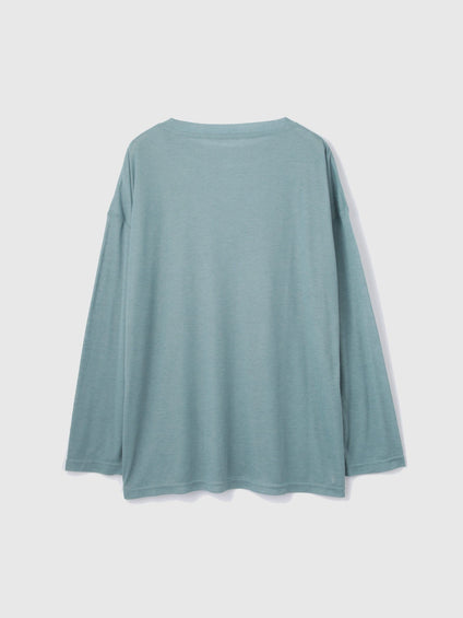 セミシアーオーバーサイズカットソー≪手洗い可能≫