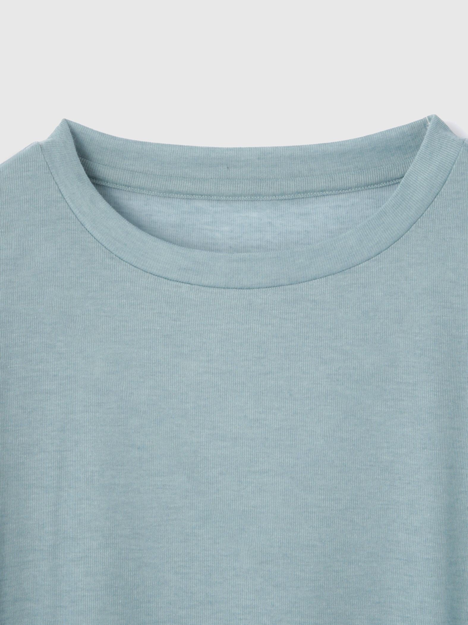 セミシアーオーバーサイズカットソー≪手洗い可能≫