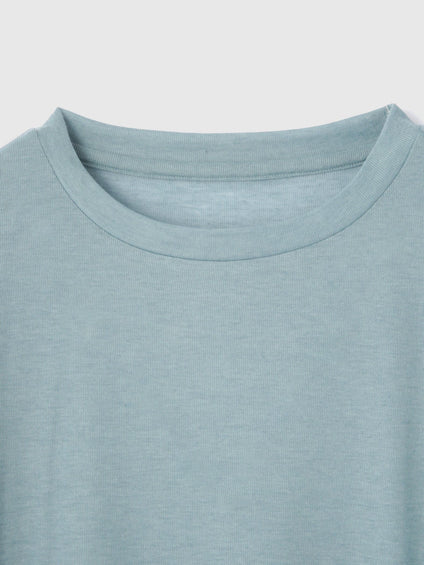 セミシアーオーバーサイズカットソー≪手洗い可能≫