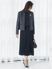 ストレッチツイードジャケット