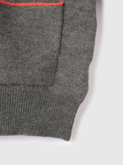 アルパカタッチダブルフェイスニットカーディガン≪手洗い可能≫