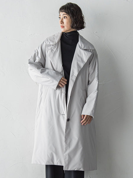 <保温・蓄熱>空気をまとう”軽暖”コート