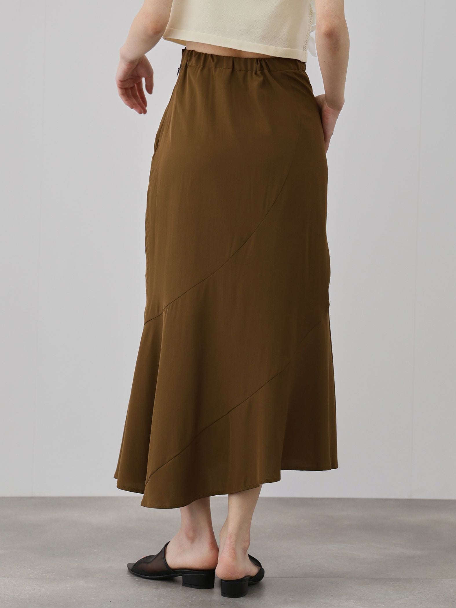 デシンバイアスマーメイドスカート