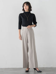 リネンライクオックスパンツ