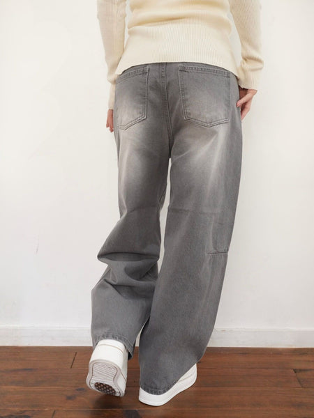 Barrel Curve Denim≪洗濯機で洗える≫