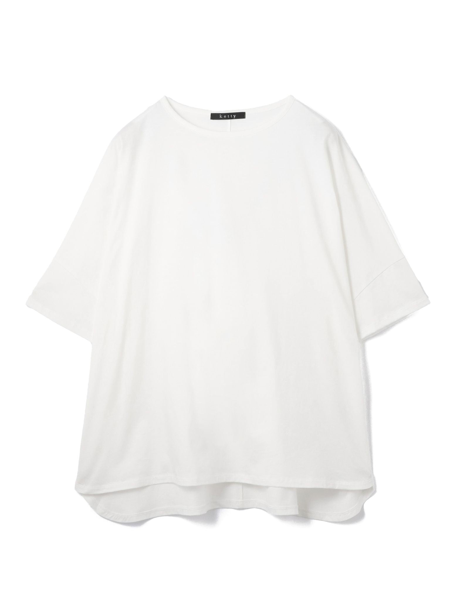 《予約》【機能するミニマル服】ポンチョTシャツ 《UVカット》