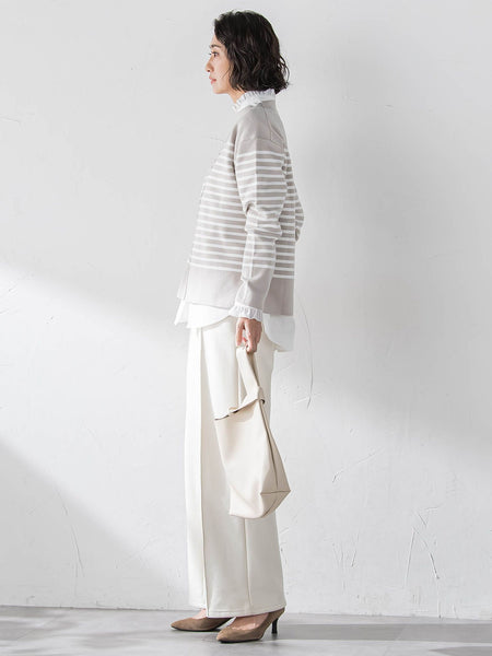 【大きいサイズ】”即着”トーンアップニット