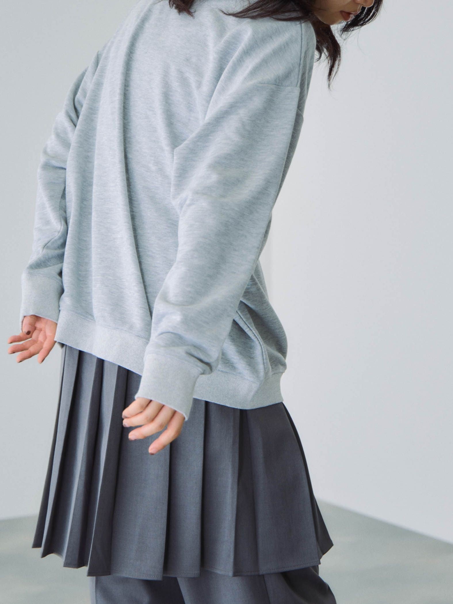 配色ポロスウェットプルオーバー≪セットアップ対応/手洗い可能≫