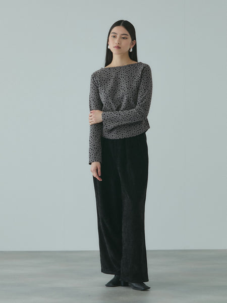 アニマルソウガラボートネックプルオーバー≪手洗い可能≫