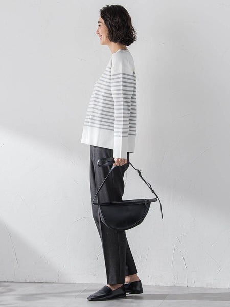 両面起毛2WAYストレッチテーパードパンツ