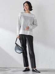 両面起毛2WAYストレッチテーパードパンツ