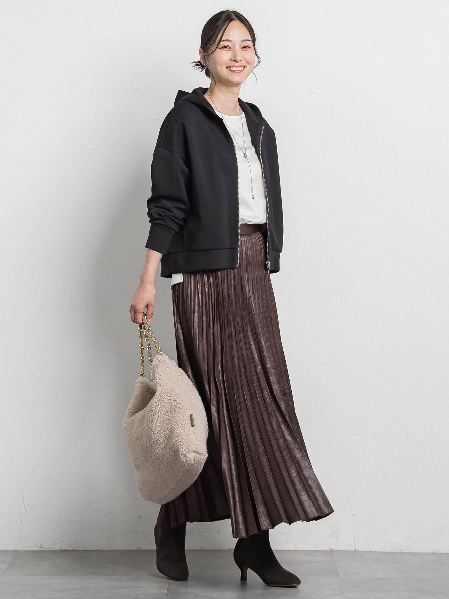 【WEB限定】【VIOLAd'ORO】エコムートン チェーンショルダートートM ELMO / V-8680