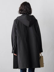 【大きいサイズ】パーテーションダウンロングコート