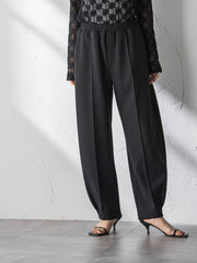 【えらべるSETUP】叶えるイージーカーブパンツ≪手洗い可能≫