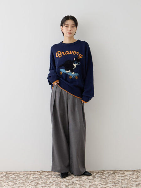 エステルツイルタックパンツ