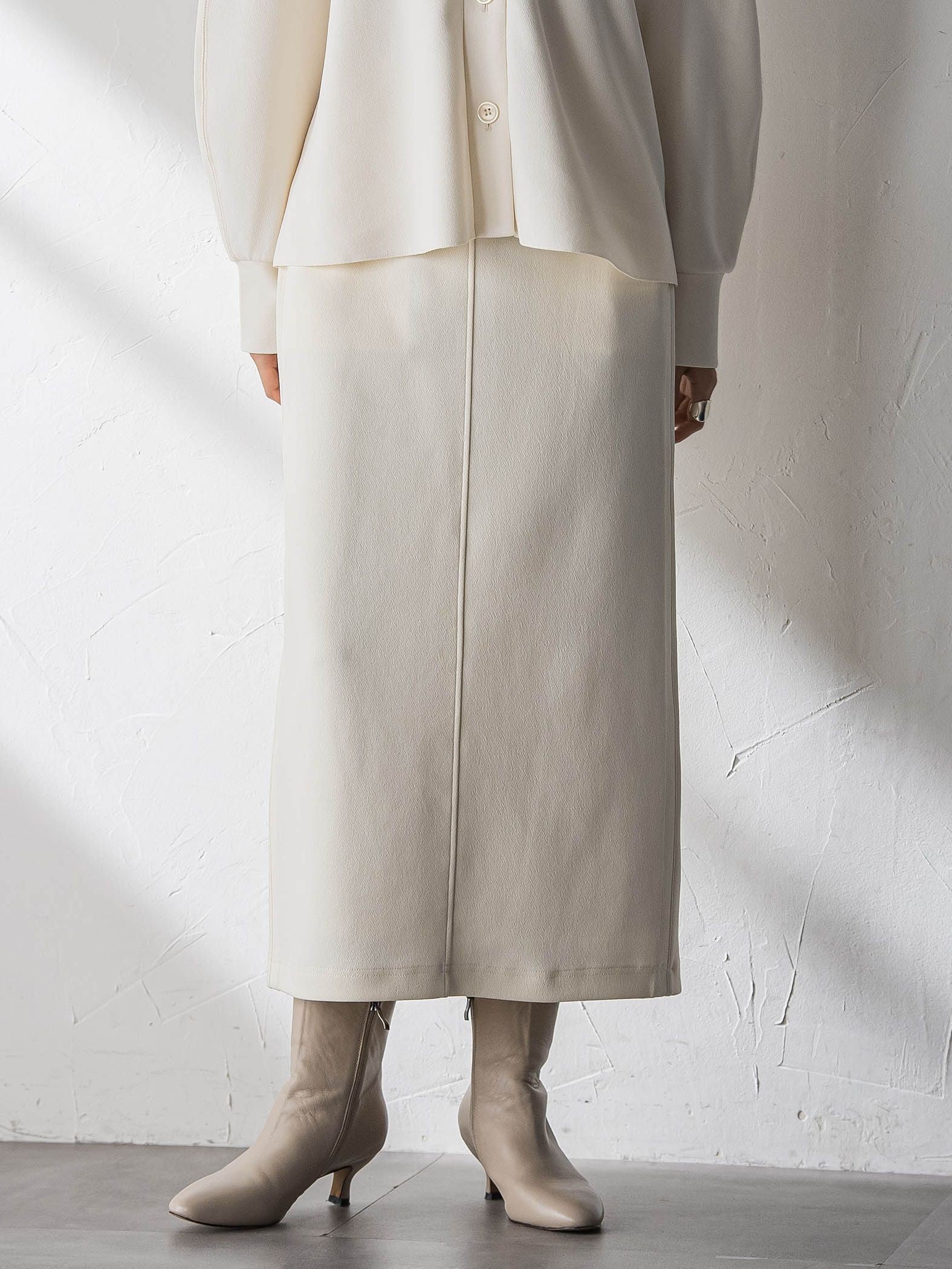 【えらべるSETUP】叶えるIラインスカート≪手洗い可能≫