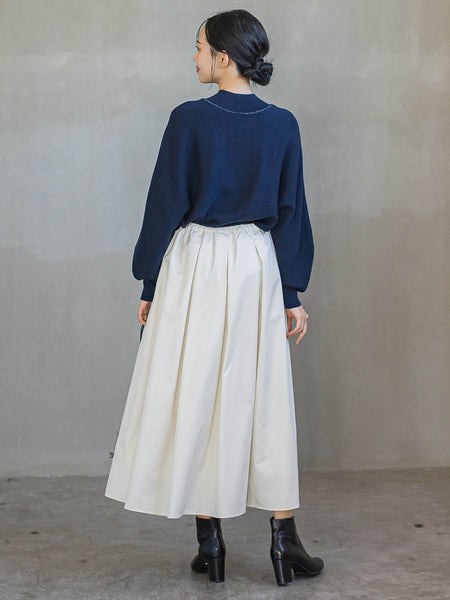 ウォッシャブルバナナスリーブニット≪手洗い可能≫