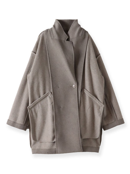 【biyori】ニットビーバーコート