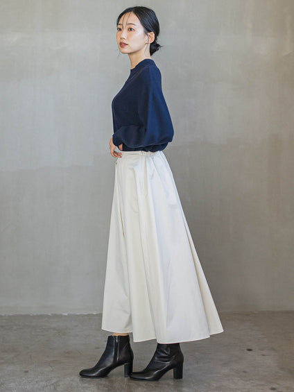 ウォッシャブルバナナスリーブニット≪手洗い可能≫