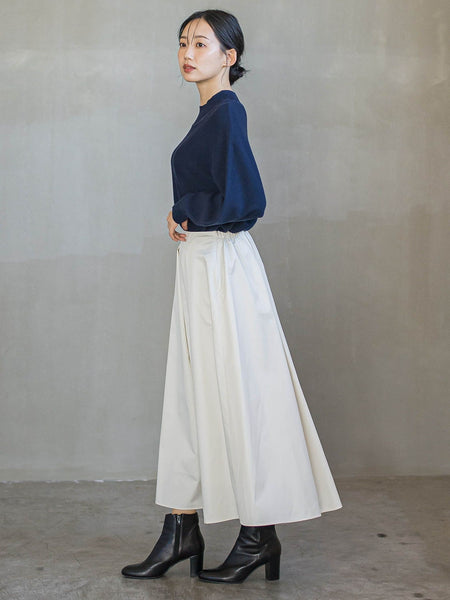 ウォッシャブルバナナスリーブニット≪手洗い可能≫