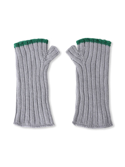 【WEB限定】【WILLIAM BRUNTON】カシミヤラインニットグローブ