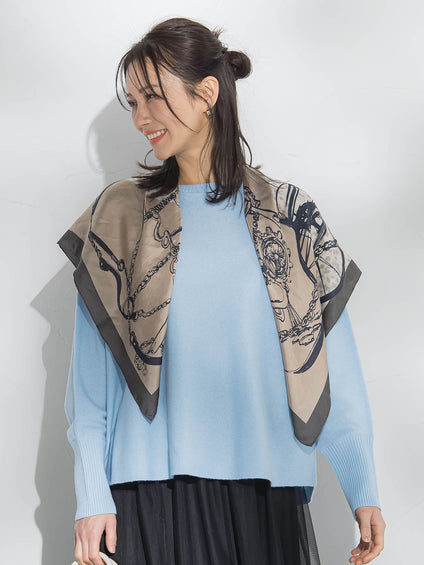 【新色追加】ファインメリノウールドルマンニット≪洗える≫