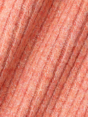 【WEB限定カラーあり】ラメボトルネックプルオーバー≪手洗い可能≫