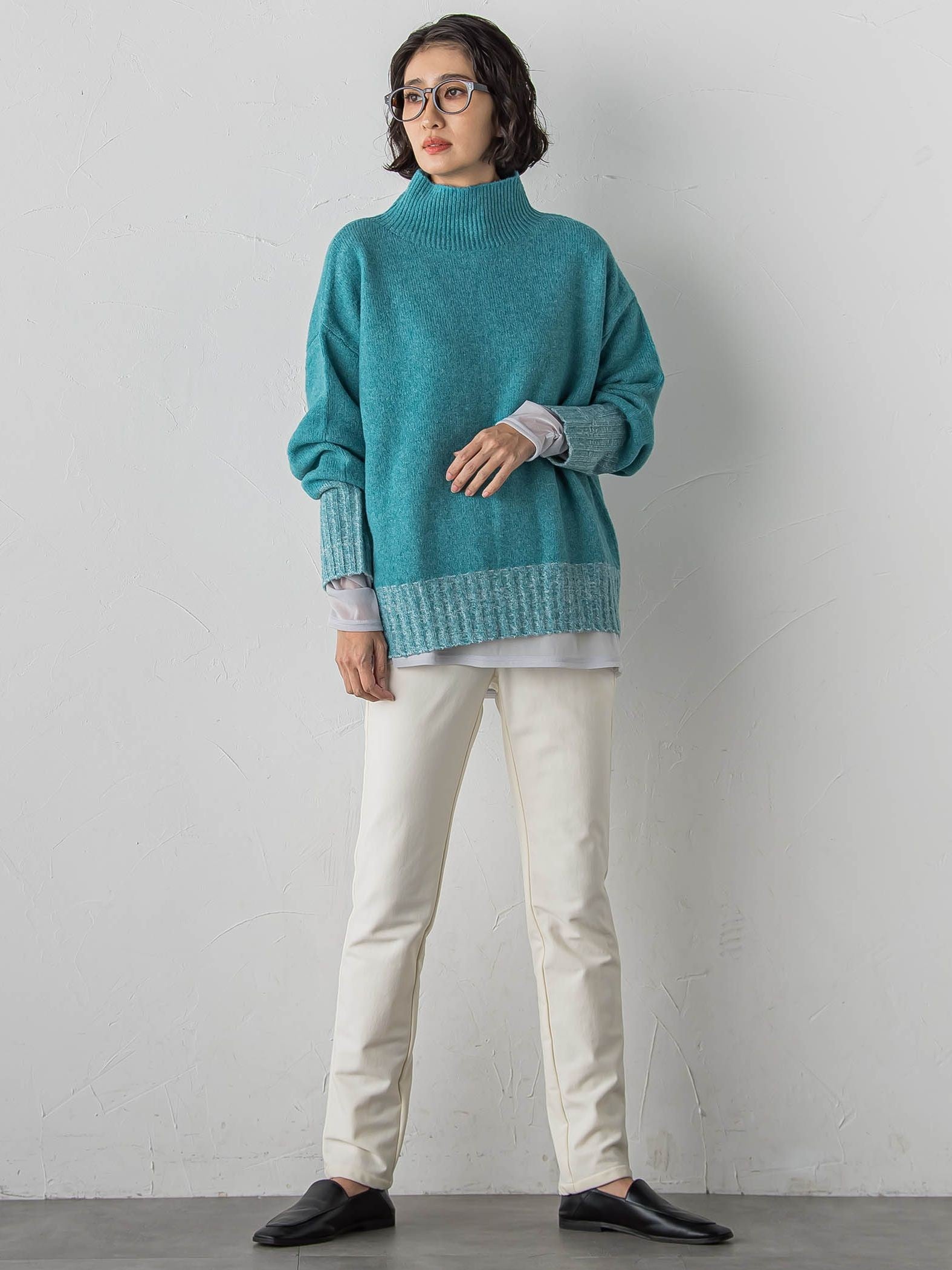 【WEB限定/大きいサイズ/新色追加】”あたたか美脚”裏起毛レギパン