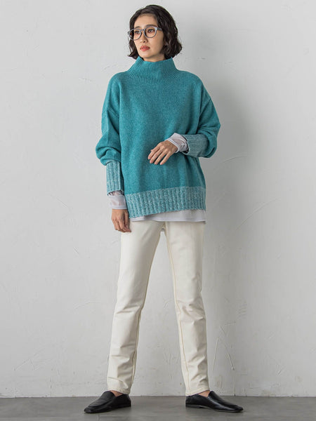 【WEB限定/大きいサイズ/新色追加】”あたたか美脚”裏起毛レギパン