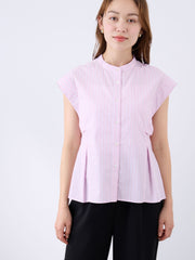 オーバースリーブバックテールブラウス