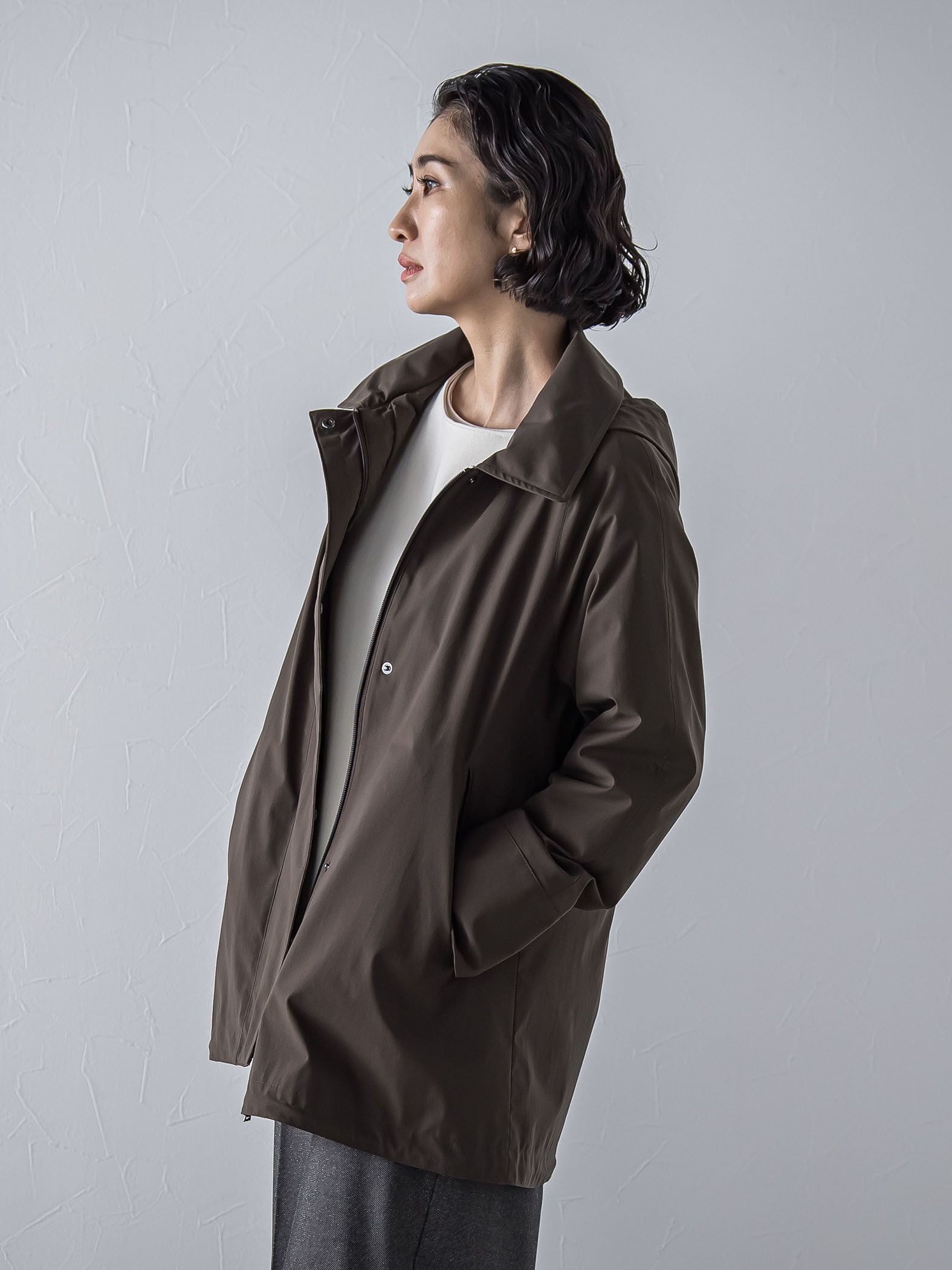 パーテーションダウンステンジャケット≪洗濯機で洗える≫