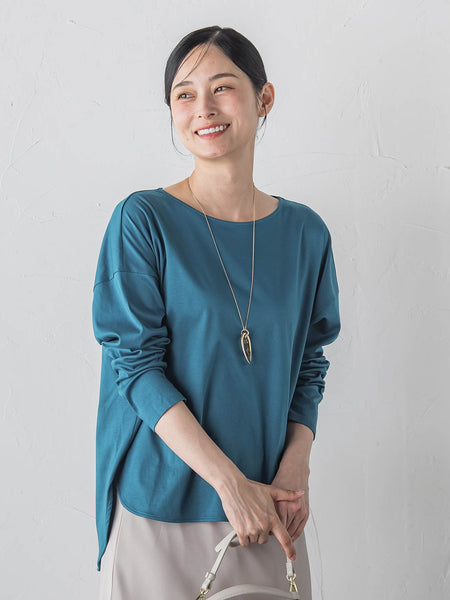 【WEB限定】≪背中美人革命≫汗染み防止バックポイントロンT