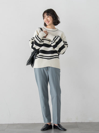 <極>”ラクきれい”裏起毛ジョグパン