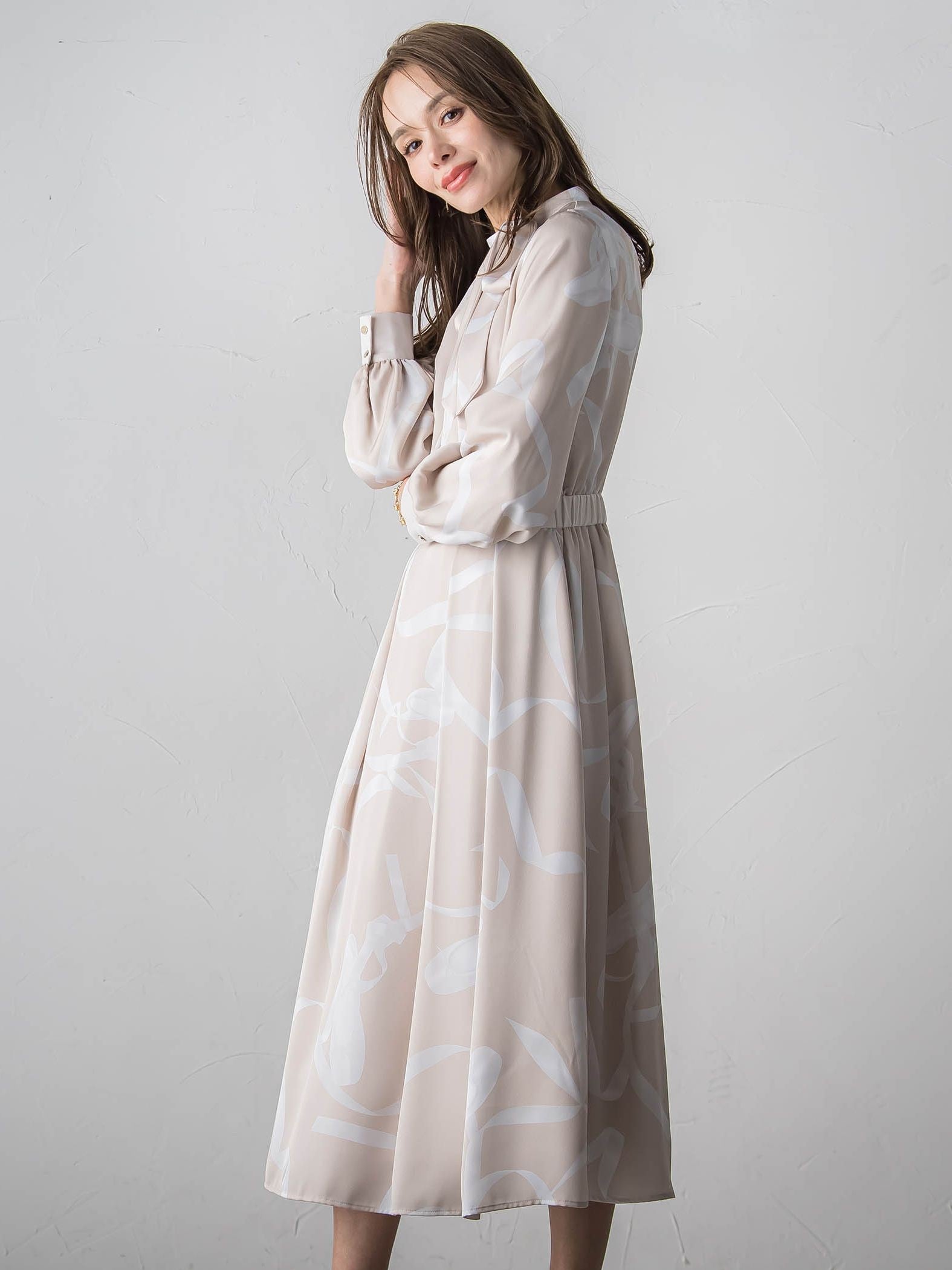 トゥシューズワンピース