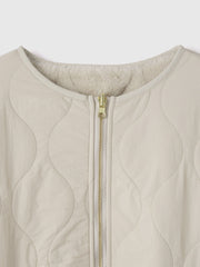 ひょうたんキルトリバーシブルZIPジャケット