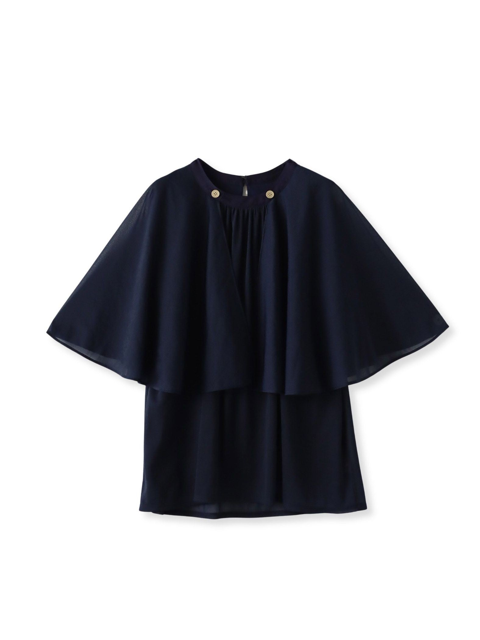 トリコットシフォンカットソー