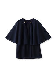 トリコットシフォンカットソー