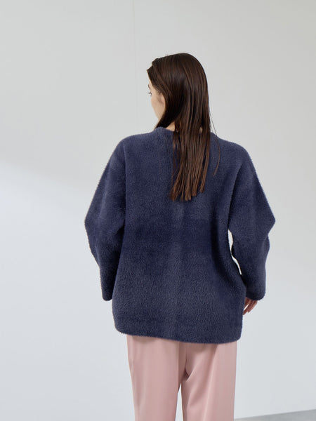 フェレットタッチWフェイスニットジャケット≪手洗い可能≫