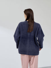 フェレットタッチWフェイスニットジャケット≪手洗い可能≫