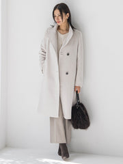 【カタログ掲載】プレミアムウールカシミヤロングコート