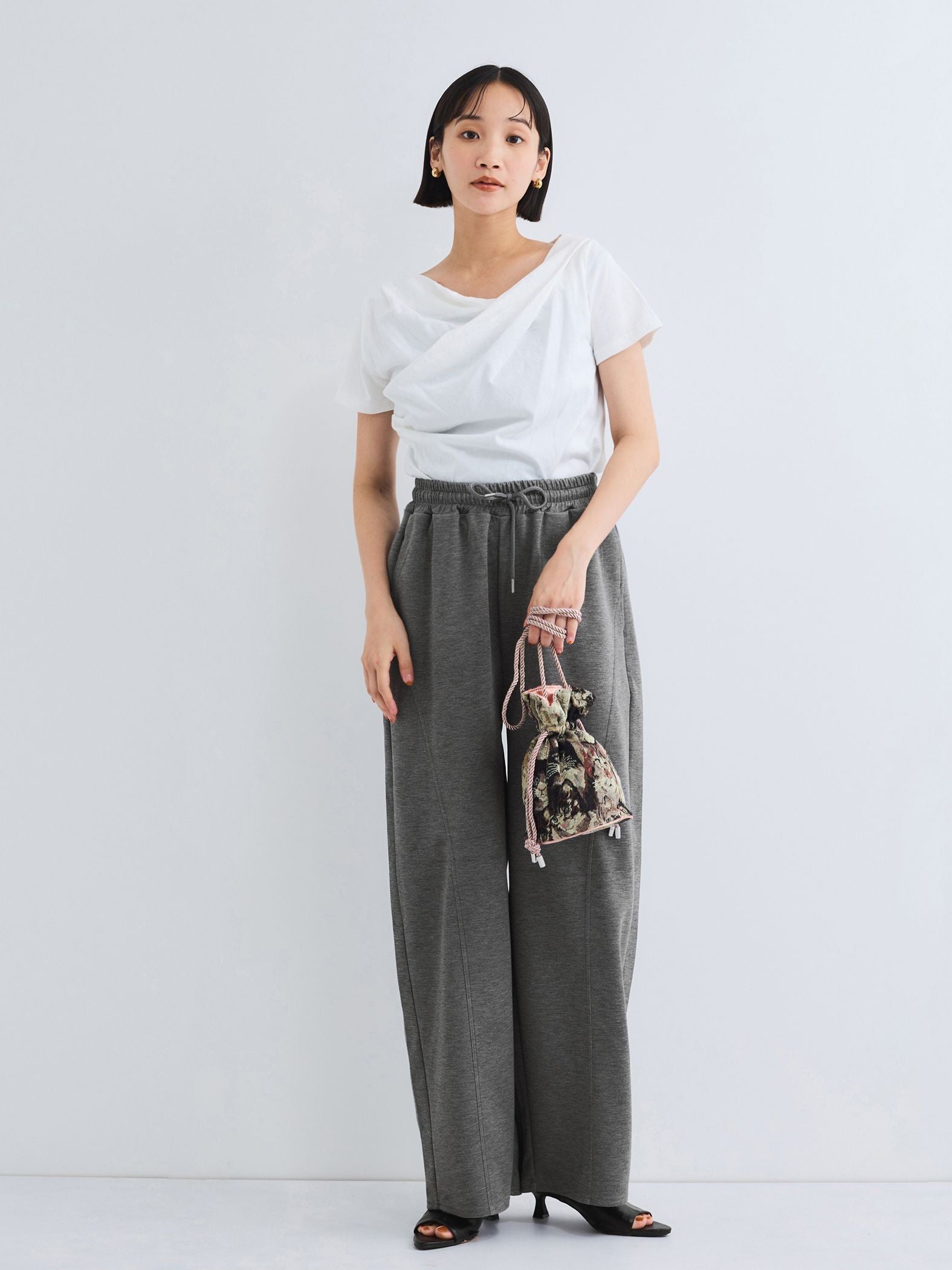 【新品】PREMIUM by VICKY♡ドレープネックカットソー Tシャツ PREMIUM by VICKY - 【新品】PREMIUM by VICKY♡ドレープネック